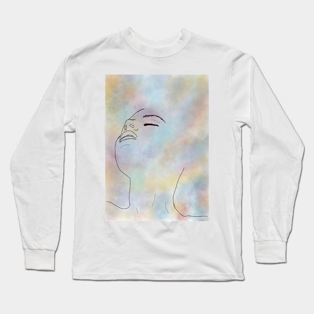 Aura Long Sleeve T-Shirt by Treasuredreams